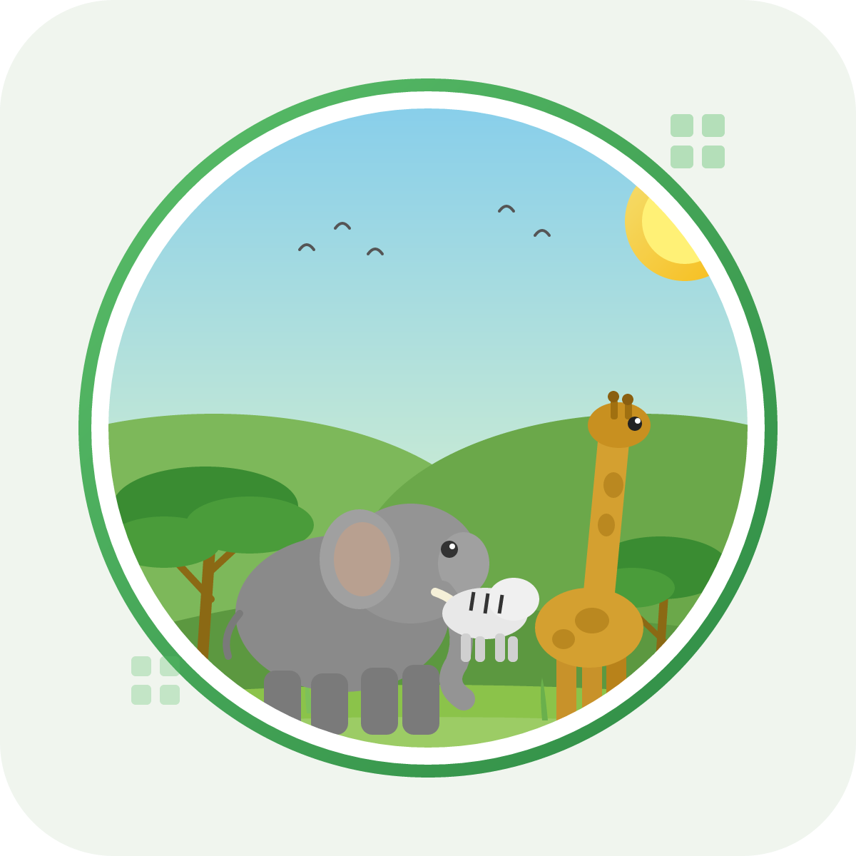 Wildlife Travel Theme